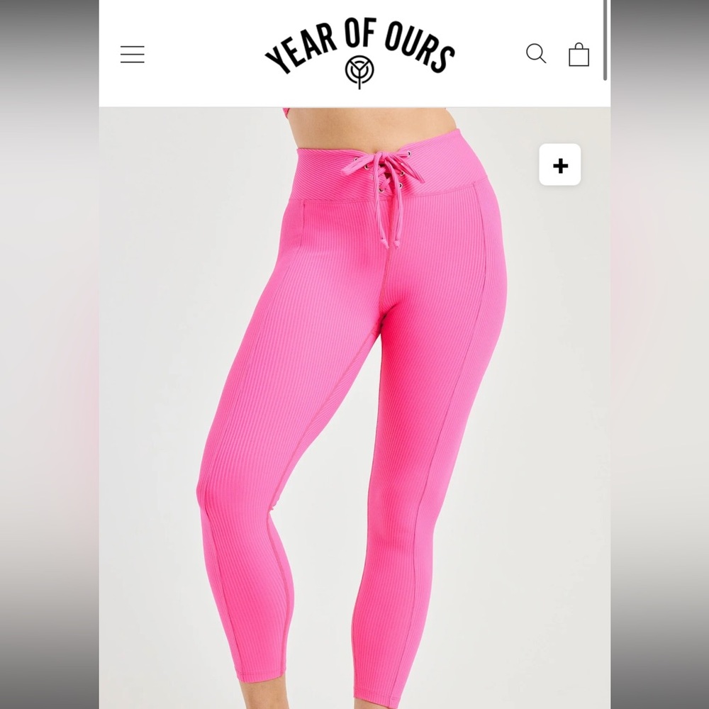 Year of ours ribbed football legging